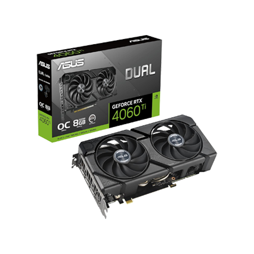 VGA Asus GeForce® RTX 4060TI 8GB DUAL EVO OC