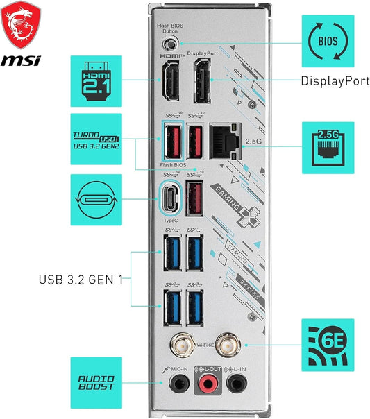 MB MSI B650M GAMING PLUS WIFI