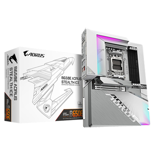 MB GIGABYTE GA-B650E-AORUS STEALTH ICE